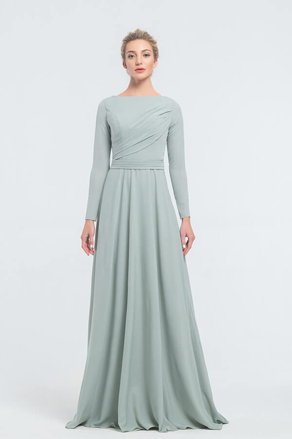 Dusty Sage Bridesmaid Dresses