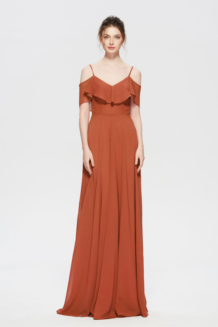 Terracotta Convertible Bridesmaid Dresses