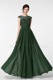 Dark Green Formal Dresses Plus Size Evening Dresses | eDresstore