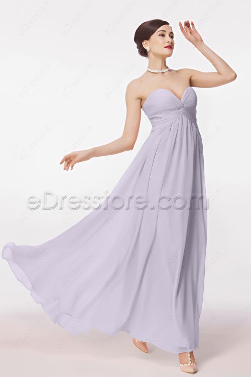 Soft Lavender Maternity Bridesmaid Dresses