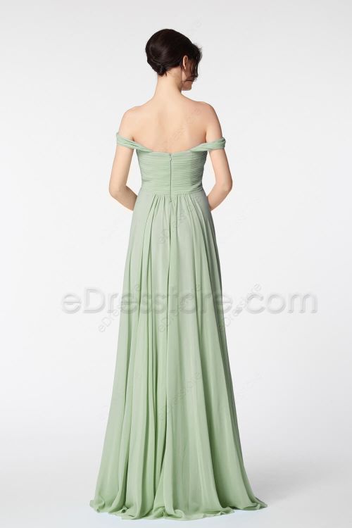 Sage Green Bridesmaid Dresses Empire Waist