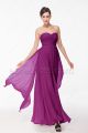 Sweetheart Magenta Long Autumn Bridesmaid Dresses