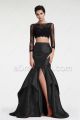Black Mermaid Two Piece Prom Dress Long Sleeves(Only Skirt)