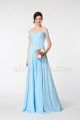 Light Blue Off the Shoulder Bridesmaid Dresses