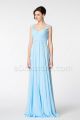 Sweetheart Light Blue Bridesmaid Dresses with Straps