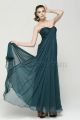 Trumpet Dark Green Long Evening Gowns with Overlay