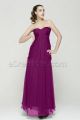 Sweetheart Trumpet Magenta Bridesmaid Dresses