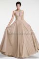 Halter Neck Nude Bridesmaid Dresses