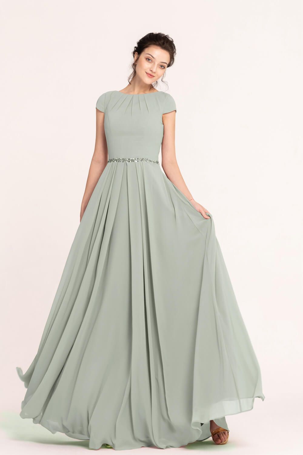 modest bridesmaid dresses