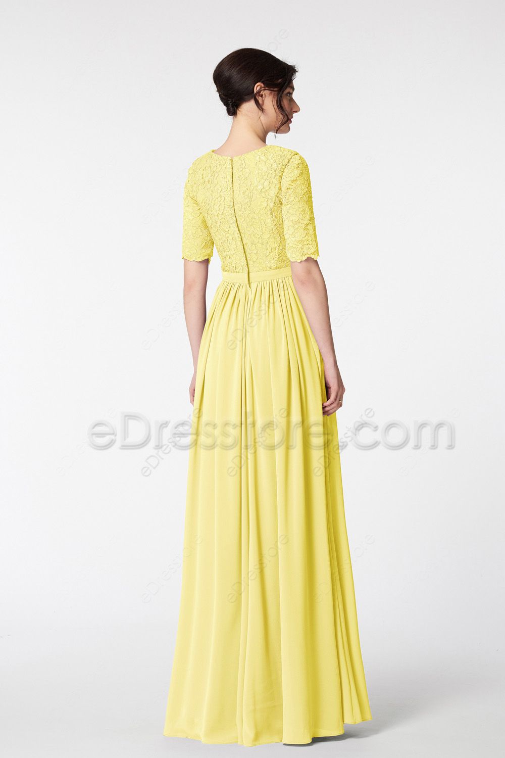 Off Shoulder Mermaid Light Yellow Bridesmaid Dresses In Light Yellow With  Lace Applique Elegant 2021 Wedding Party Gown For Maid Of Honor From  Suelee_dress, $93.43 | DHgate.Com