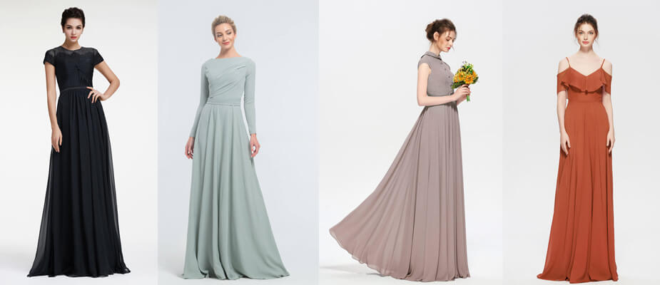 Top 9 Trending Colors For Bridesmaid Dresses 2023 1 