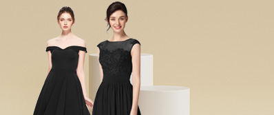 Black Bridesmaid Dresses